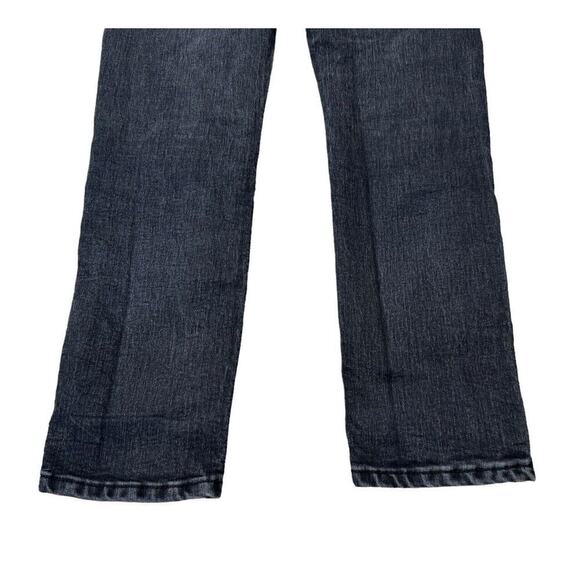 BRANDY MELVILLE Uma Slim Fit Cross Strap Overalls Washed Denim Black Size M - Picture 7 of 8